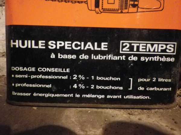 Huile Moteur 2T Huile Motoculture Total Prosylva 2T Syn